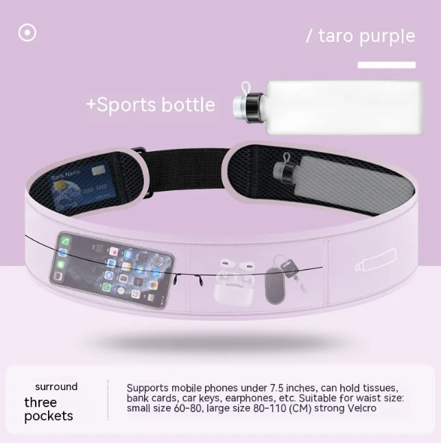 Performance Running Belt + Hydration Flask