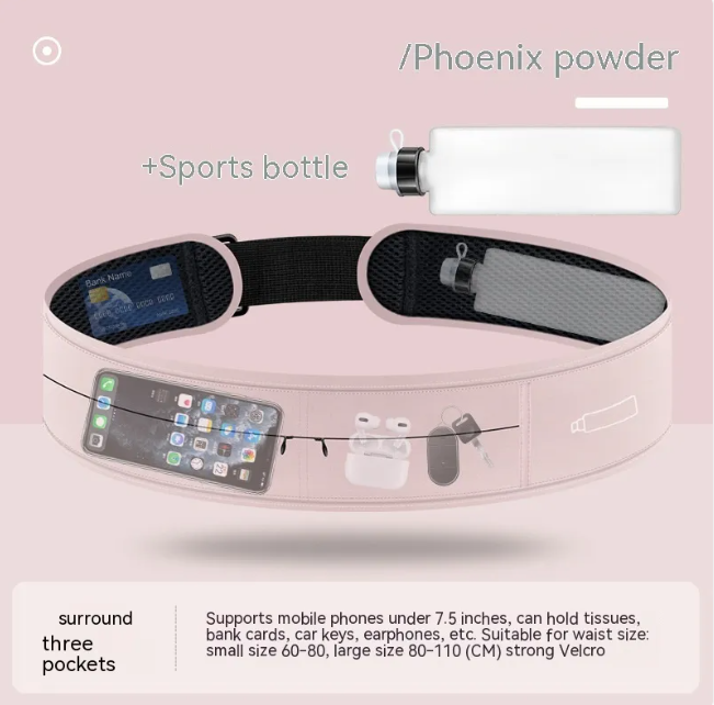 Performance Running Belt + Hydration Flask
