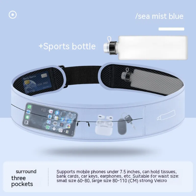 Performance Running Belt + Hydration Flask