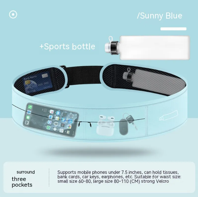 Performance Running Belt + Hydration Flask