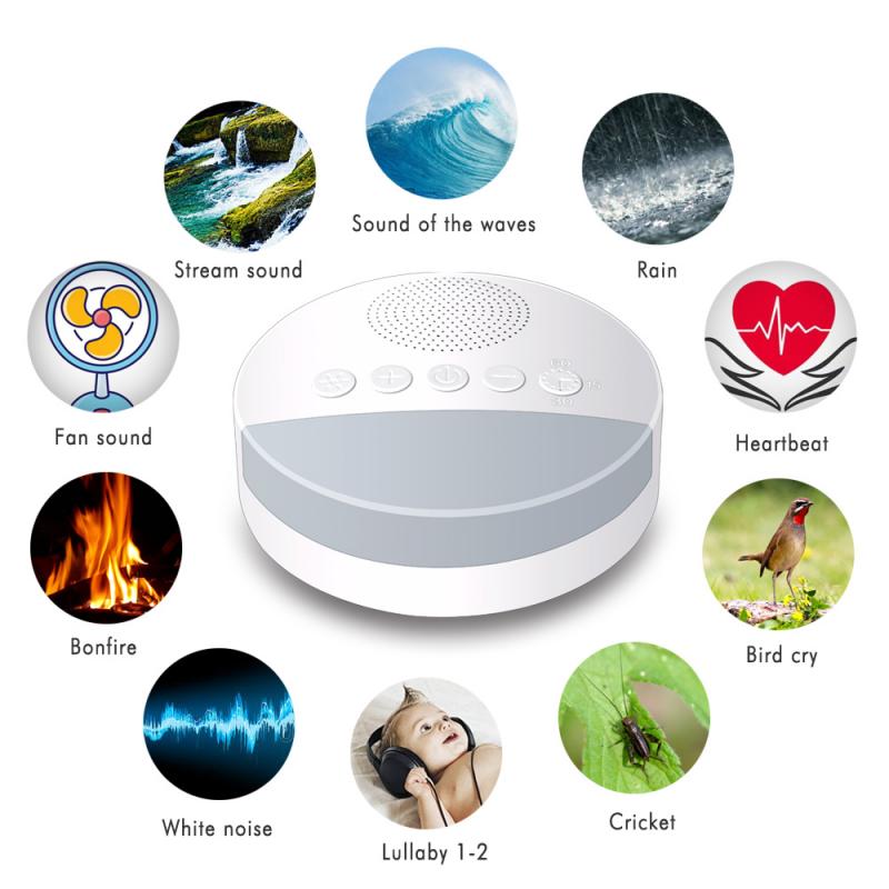 Sleep Sound Machine + Ambient Night Light