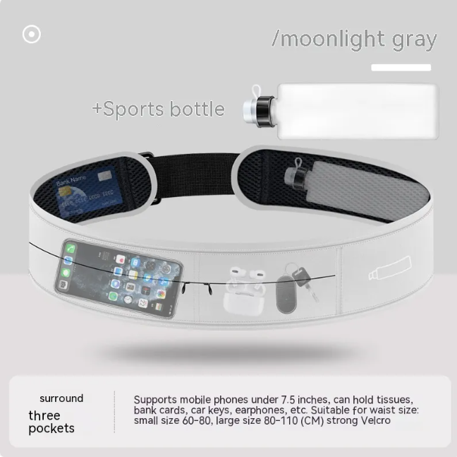 Performance Running Belt + Hydration Flask